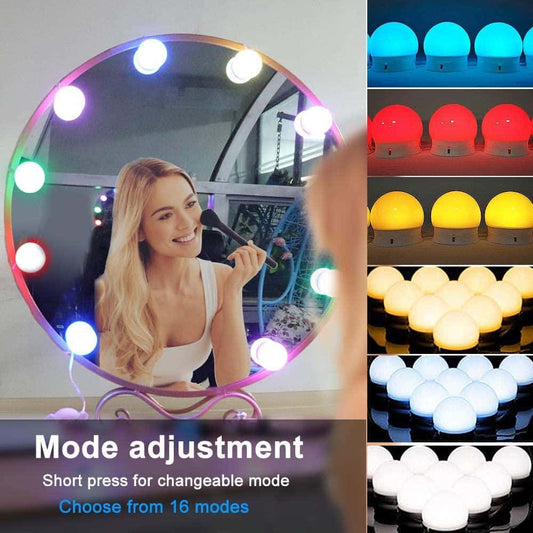 RGB Vanity Lights – Customizable LED Light Strip for Mirror, Bathroom & Bedroom