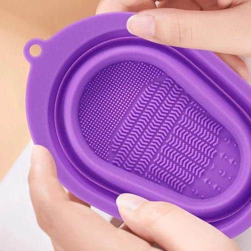 Silicone Brush Cleaner – Multi-Functional Cleaning Tool for Makeup Brushes &amp; Household Use