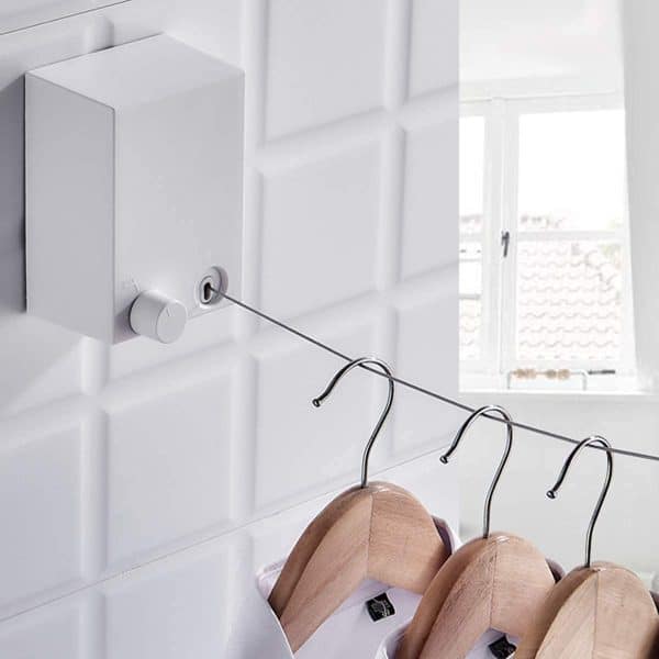 Retractable Clothes Drying Rack: Space-Saving, Versatile, and Convenient