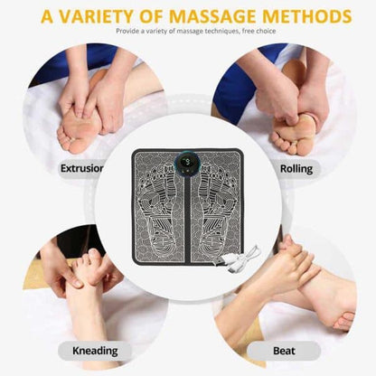 EMS Foot Massager Mat – Electric USB Charging TENS Acupuncture Pad for Blood Circulation