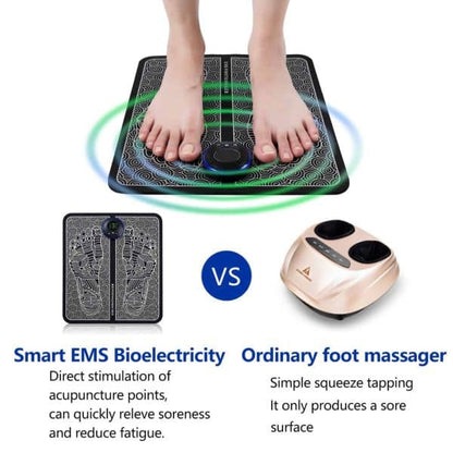 EMS Foot Massager Mat – Electric USB Charging TENS Acupuncture Pad for Blood Circulation