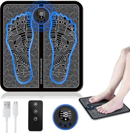 EMS Foot Massager Mat – Electric USB Charging TENS Acupuncture Pad for Blood Circulation