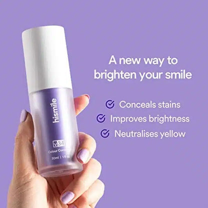 Hismiles V34 Colour Corrector Serum: Unlock a Brighter, Whiter Smile